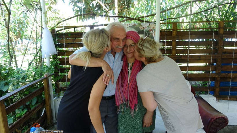 Trabzon'da 70'lik çifte rüya gibi 50'nci evlilik yıl dönümü kutlaması - Resim: 1