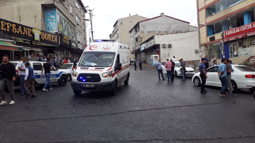 Avcılar'daki silahlı çatışma anları kameralara yansıdı - Resim: 1