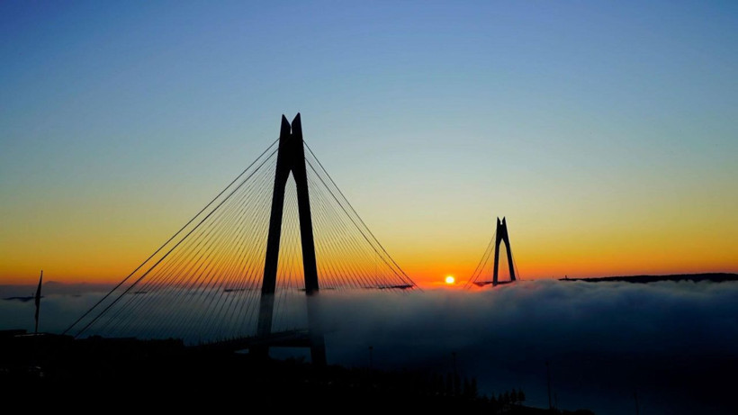 2 yıl boyunca Drone ile çekildi! Kuzey Marmara Otoyolu'nun yapım aşamalarından görüntüler - Resim: 2