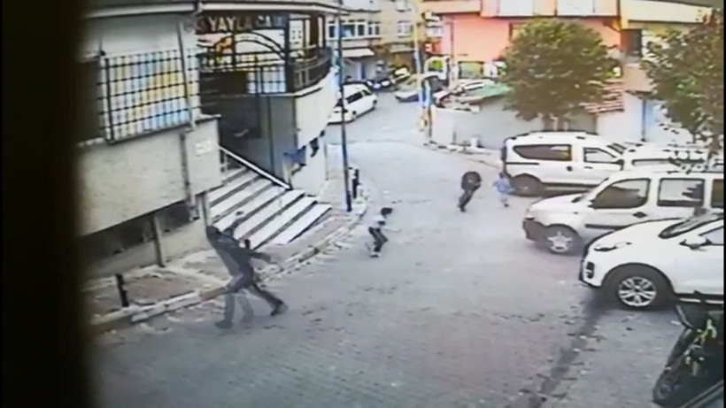 Şişli'de silahlı iki grup çatıştı! Görüntüler dizi setlerini aratmadı - Resim: 1