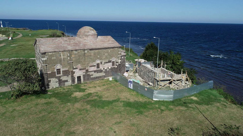 Yason Burnu Yarımadasında harabeye dönen papaz evi restore ediliyor - Resim: 3