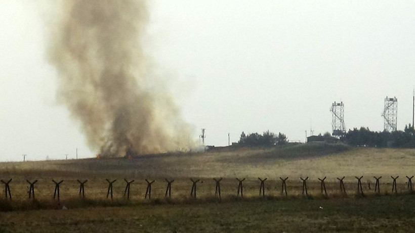 Mardin Nusaybin’de karakol yakınına havan topu düştü - Resim: 1
