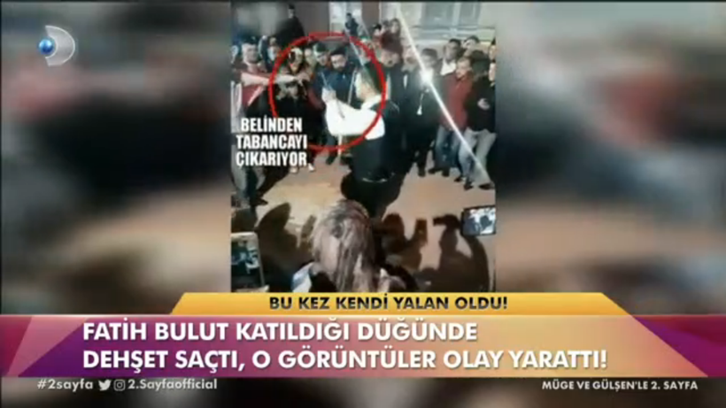Çok Sevdim Yalan Oldu şarkısıyla ünlenen Fatih Bulut eğlencede 11 kez ateş etti - Resim: 2