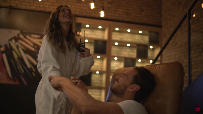 Bornozuyla Şeyma Subaşı ve sevgilisi Guido Senia aşka geldi sarılıp öpücüklere boğdu - Resim: 1