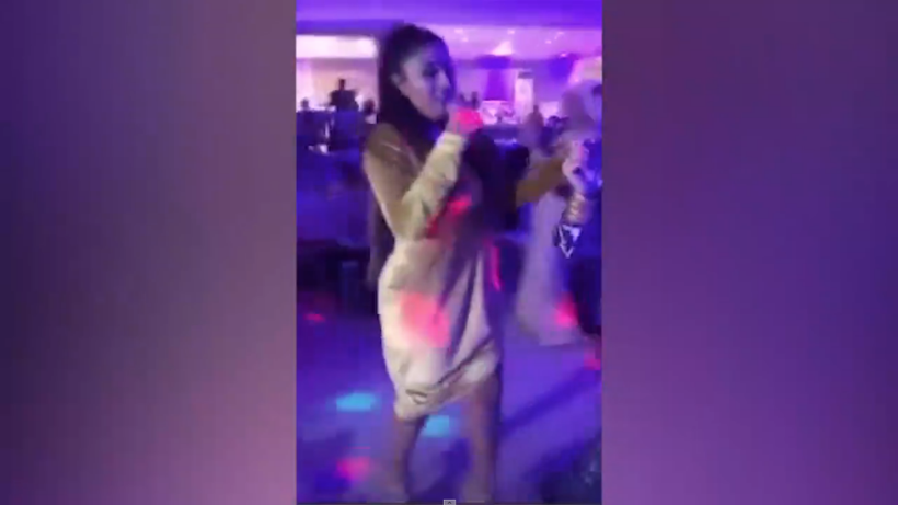 +18 videoları olay olmuştu Solmaz Çiros düğüne şarkıcı olarak gitti kalça dansı yaptı - Resim: 4