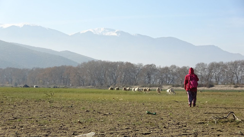 Kış ortasında Gölbaşı Gölü kurudu! Buyrun işte küresel ısınmanın delili - Resim: 1