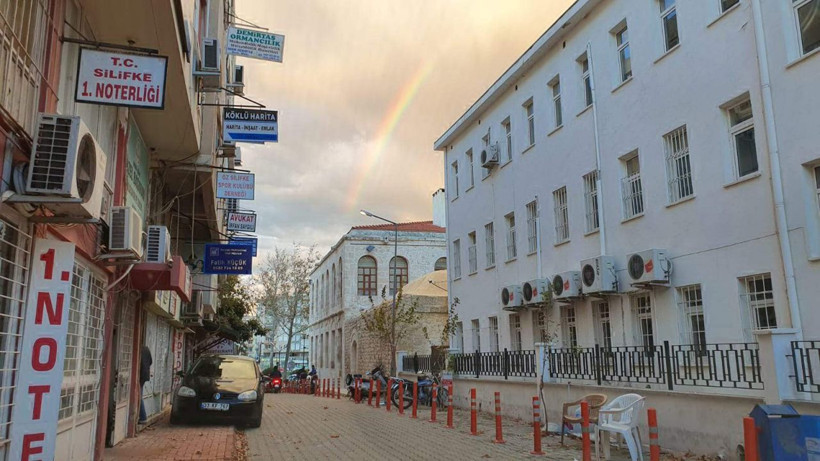 Mersin Silifke’de gökyüzünde görsel şölen - Resim: 1