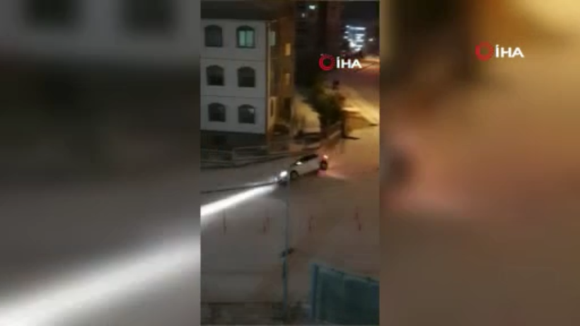 Samsun'da karda kayan araçların kaza anları görüntülendi - Resim: 2