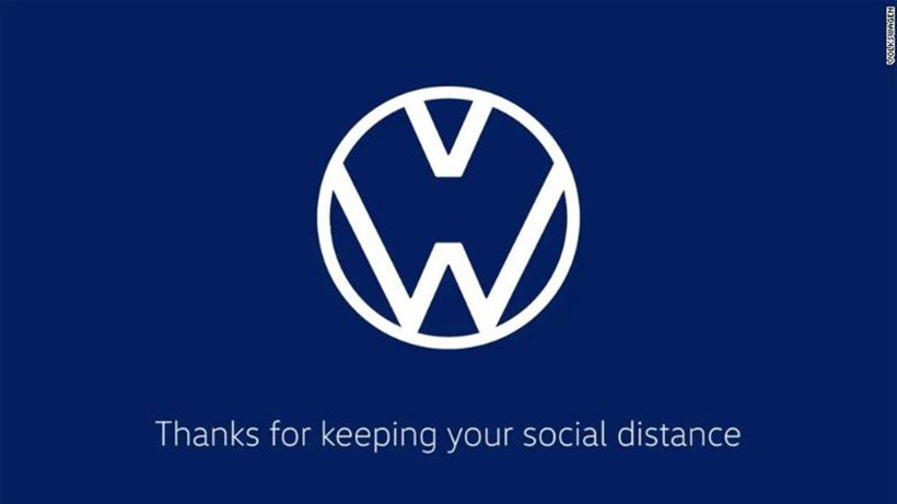 Ünlü markalardan sosyal mesafe kuralına anlamlı adım logolarını değiştirdiler - Resim: 1