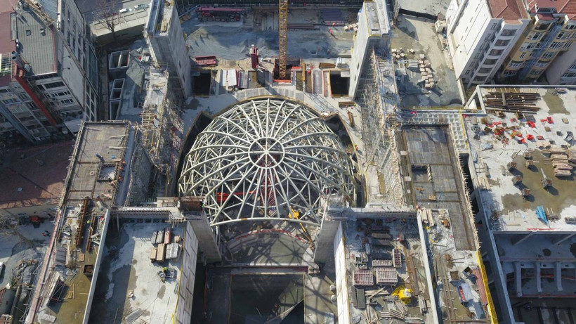 Taksim'deki Atatürk Kültür Merkezi'nin oditoryumu kendini gösterdi - Resim: 2