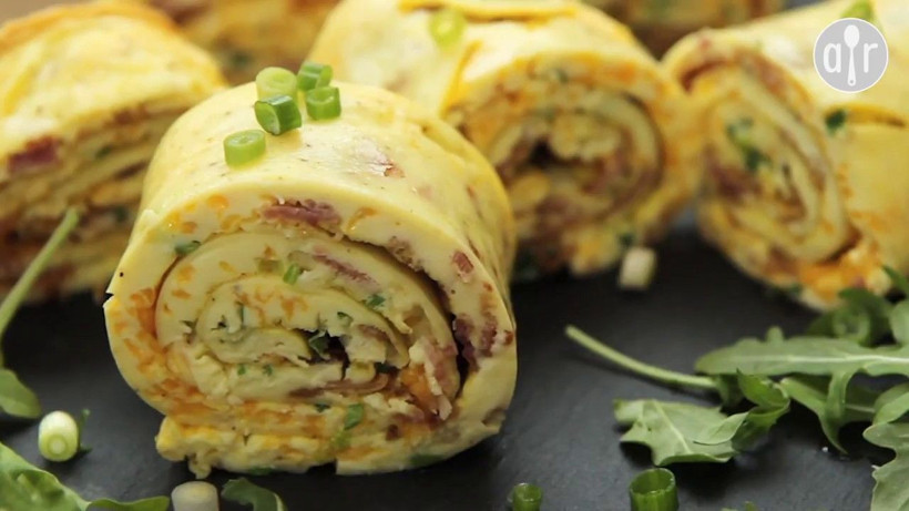 Kahvaltıda farklı bir lezzet için rulo omlet! - Resim: 2