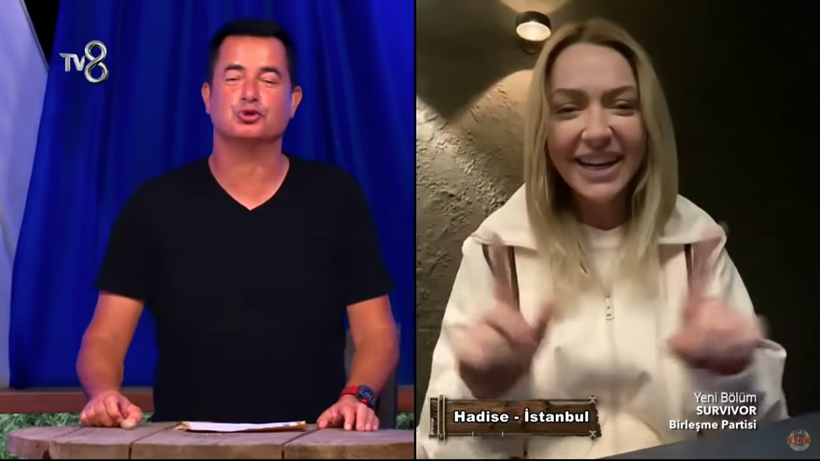 Survivor birleşme partisinde Acun Ilıcalı Hadise'yi ifşa etti sevgilisinden bağlandı - Resim: 2