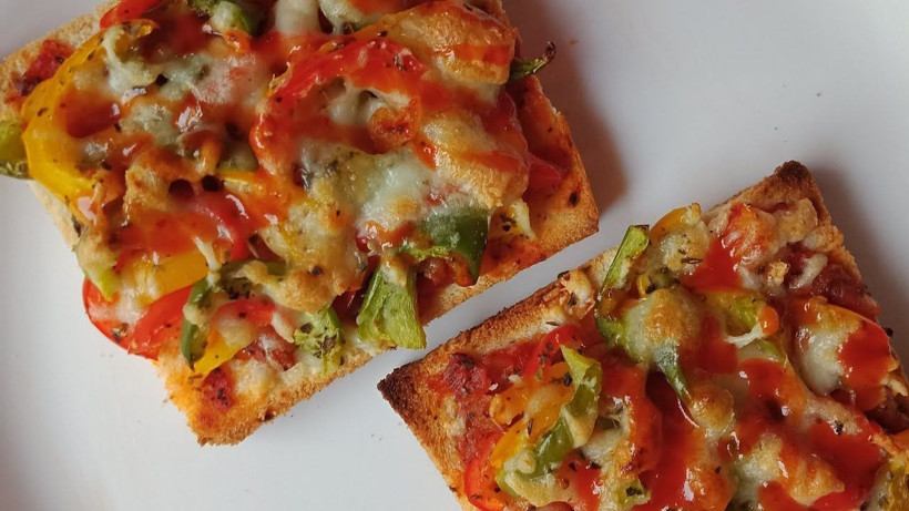 Kahvaltılık pratik pizza 10 dakikada hazır! - Resim: 4