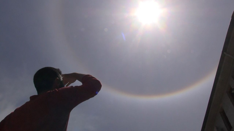 Tokat'ta görülen şaşkınlığa neden oldu! Güneşin etrafındaki halkanın sırrı nedir - Resim: 1