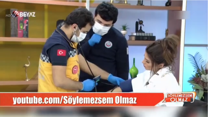 Söylemezsem Olmaz canlı yayınında Bircan Bali fenalaştı 5 aylık hamile - Resim: 1