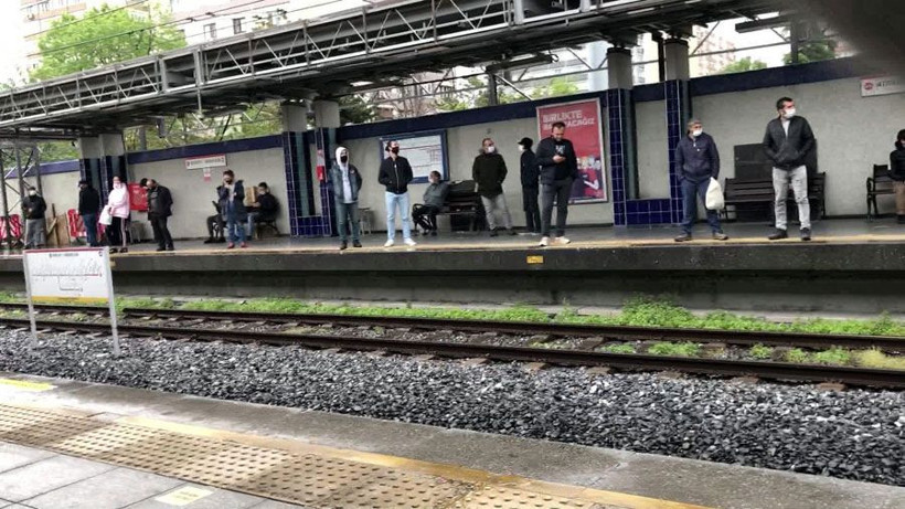 İstanbul'da bu sabah toplu ulaşımda korkutan görüntüler - Resim: 2