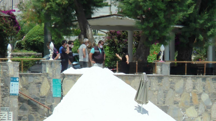 Muğla Bodrum'da beş yıldızlı otel kum yerine mermer tozlu plaj yaptı - Resim: 3