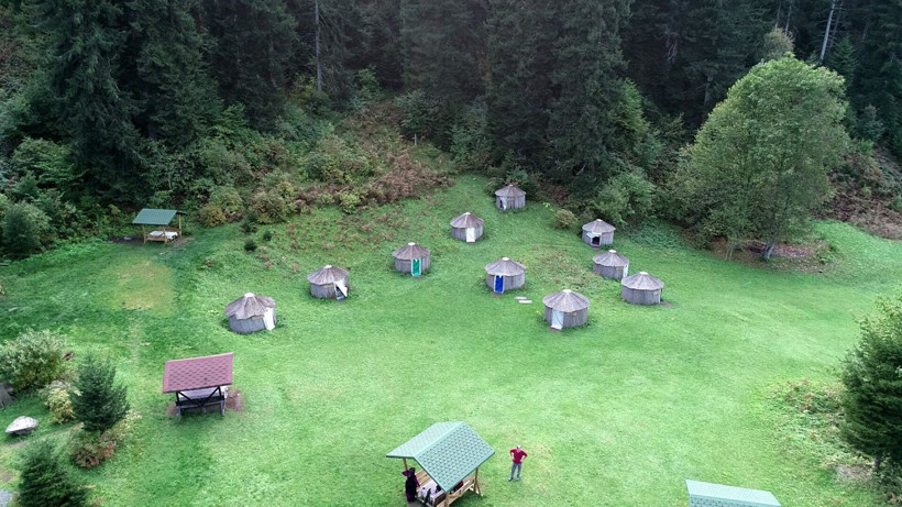 Trabzon'da Türk oba kültürünün yaşatıldığı kamp alanına turist ilgisi - Resim: 2