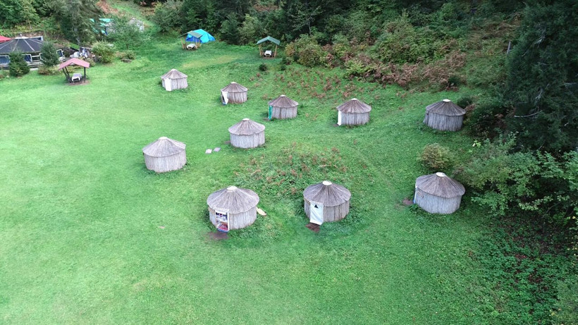 Trabzon'da Türk oba kültürünün yaşatıldığı kamp alanına turist ilgisi - Resim: 4