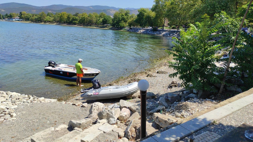 Bursa'da İznik Gölü çekilince halk tedirgin oldu - Resim: 1