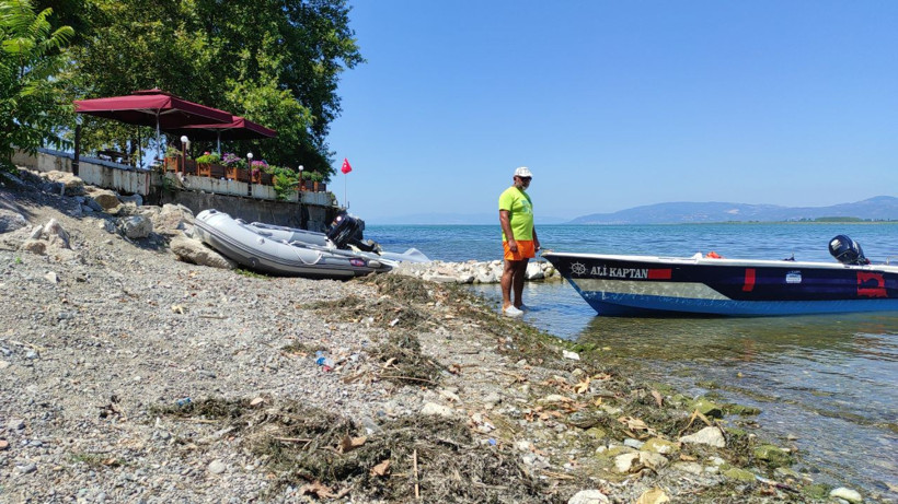 Bursa'da İznik Gölü çekilince halk tedirgin oldu - Resim: 2