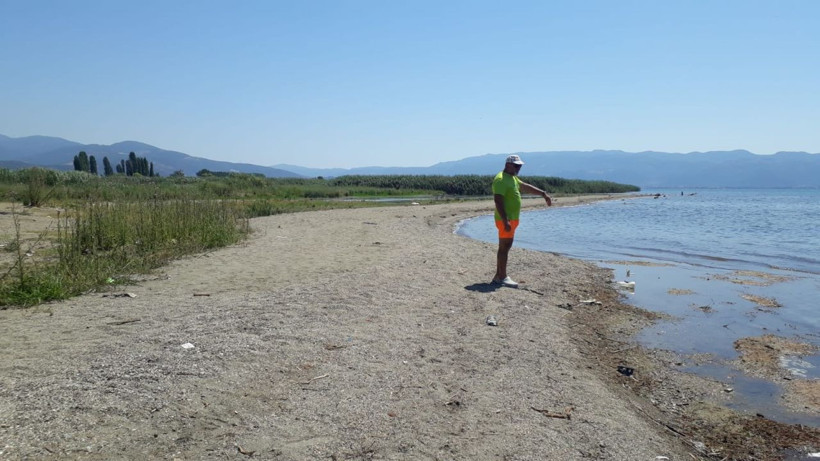 Bursa'da İznik Gölü çekilince halk tedirgin oldu - Resim: 3