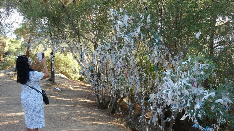 Çanakkale'de görenleri şok eden manzara! Yüzlerce maskeyi ağaca astılar - Resim: 4