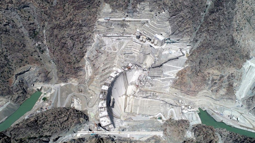 Dünyanın 3. büyüğü olacak! Yusufeli Barajı'nında son 37 metre - Resim: 4