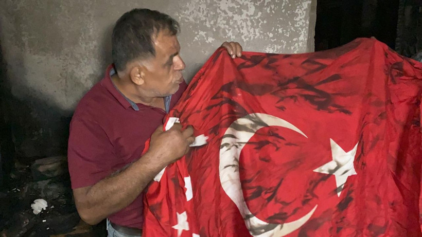 Hatay yangınında bu evde her şey küle döndü! Sadece bir şey yanmadı - Resim: 4
