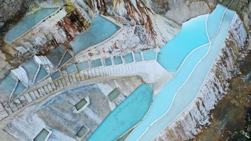 Burası Pamukkale değil Giresun! Görenler hayran kaldı - Resim: 1