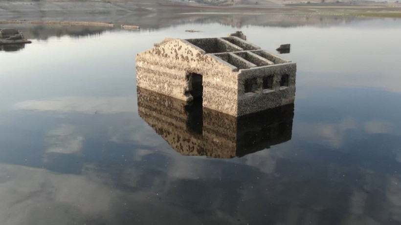 Kahramanmaraş'ta barajda sular çekildi! Ortaya çıkanlar görenleri şaşırttı - Resim: 3