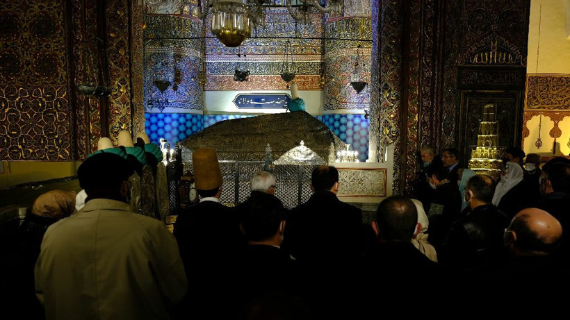 Mevlana, Şeb-i Arus törenleriyle anıldı - Resim: 1