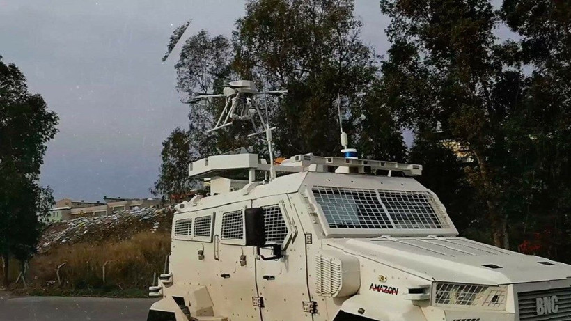 Bir ilk gerçekleşti: Silahlı drone Songar askeri kara aracına entegre edildi - Resim: 3