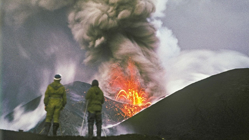 Rusya'da yanardağ patladı lavlar 7 km'ye yayıldı buzullar erimeye başladı - Resim: 1