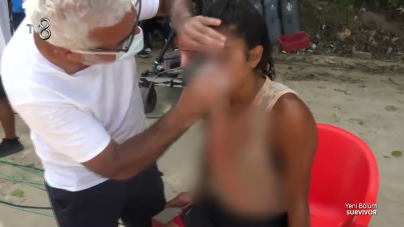 Survivor parkurunda bir anda kanlar içinde kaldı Merve Aydın hastaneye kaldırıldı - Resim: 4
