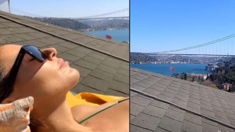 Deri koltuk üzerinde çırılçıplak poz verdi! Eda Taşpınar'a beğeni yağdı - Resim: 1