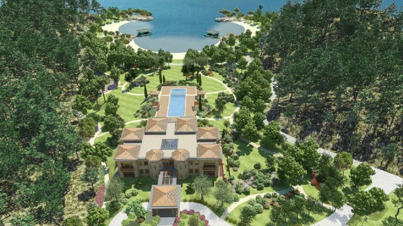 İşte Marmaris'te 'Yazlık Saray' olarak anılan Cumhurbaşkanlığı Devlet Konuk Evi'nden ilk fotoğraflar - Resim: 4