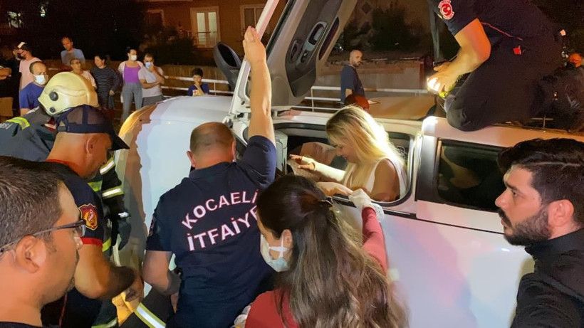 Kocaeli'de pes dedirten olay! Genç kadın kabusu yaşadı şoka girdi ama o kaçtı! - Resim: 1