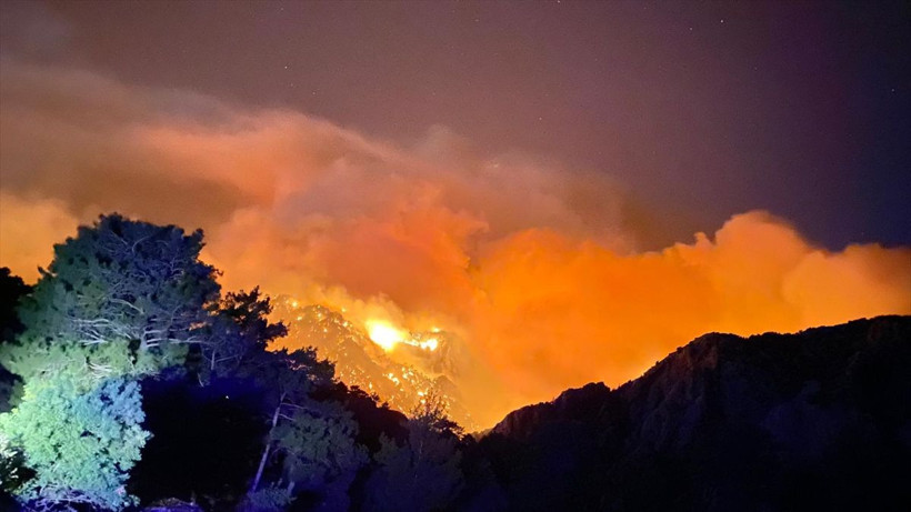 Antalya'nın Akseki ilçesinde orman yangını büyüyor! Bir kişi öldü evlerin yüzde 80'ni yandı - Resim: 2