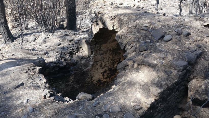 Antalya Manavgat'taki yangında antik kent Lyrbe de yandı - Resim: 4