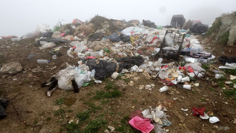 Gümüşhane'nin Taşköprü Yaylası çöplüğe döndü - Resim: 4