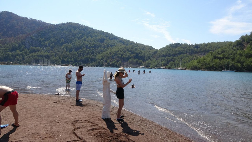 Muğla'da turistler burayı görmeden gitmiyor! Görenler telefona sarıldı: Çok güzel bir yer - Resim: 1