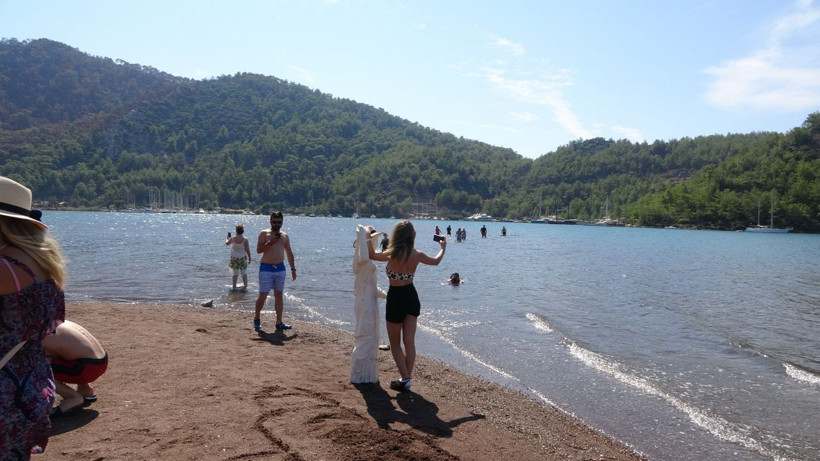 Muğla'da turistler burayı görmeden gitmiyor! Görenler telefona sarıldı: Çok güzel bir yer - Resim: 3