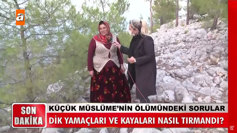 ATV Müge Anlı canlıda Müslüme'nin cesedini bulan kadın konuştu : Belden aşağısı çıplaktı! - Resim: 4