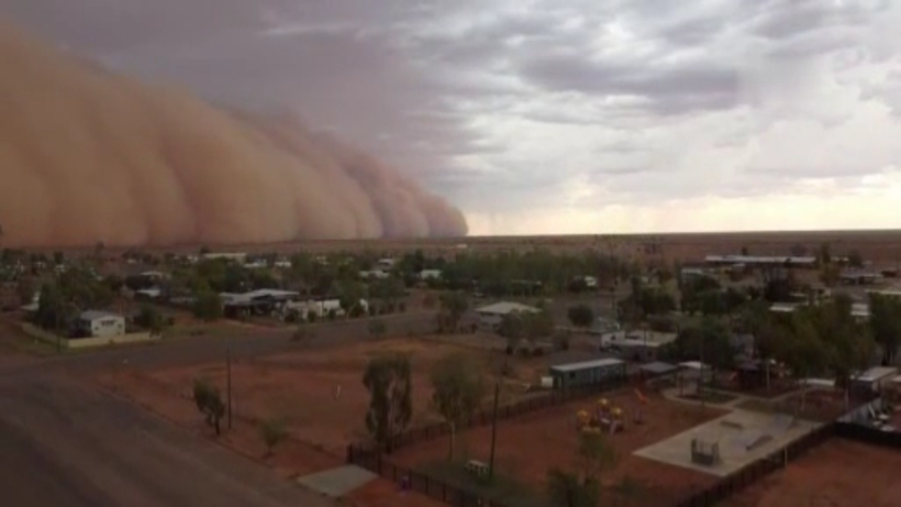 Avustralya'nın Queensland eyaletinde dev kum fırtınası - Resim: 1