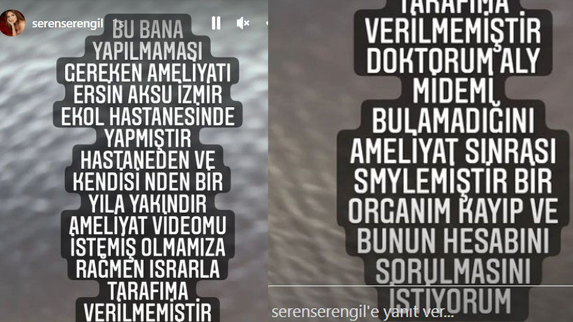 'Geri dönüşüm' ameliyatı geçiren Seren Serengil'in son durumu: Midem nerede doktor? - Resim: 3
