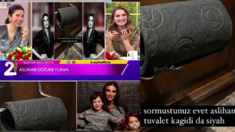 Ahmet Hakan Aslıhan Doğan Turan'ın 400 liralık siyah tuvalet kağıdı 'yerli ve milli olsun' istiyor - Resim: 3