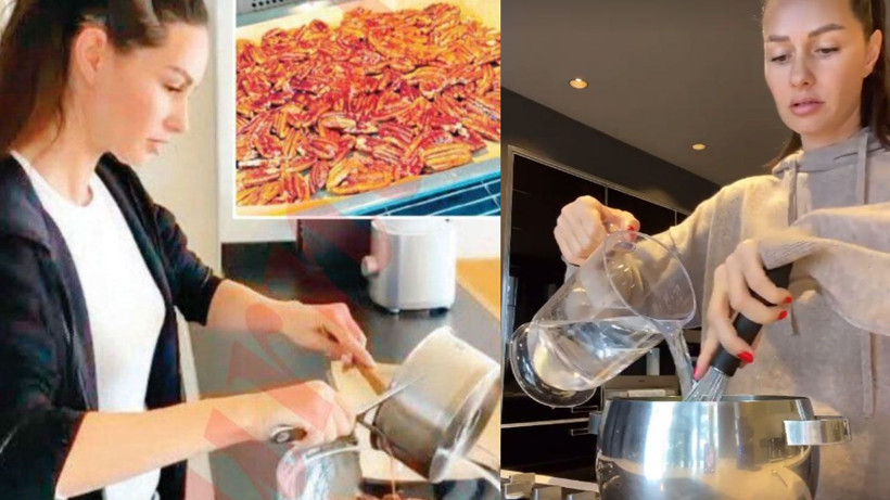 Yasemin Özilhan'ın kilosu 760 TL olan pikan cevizli yemek tarifi sosyal medyanın sinirini bozdu! - Resim: 1