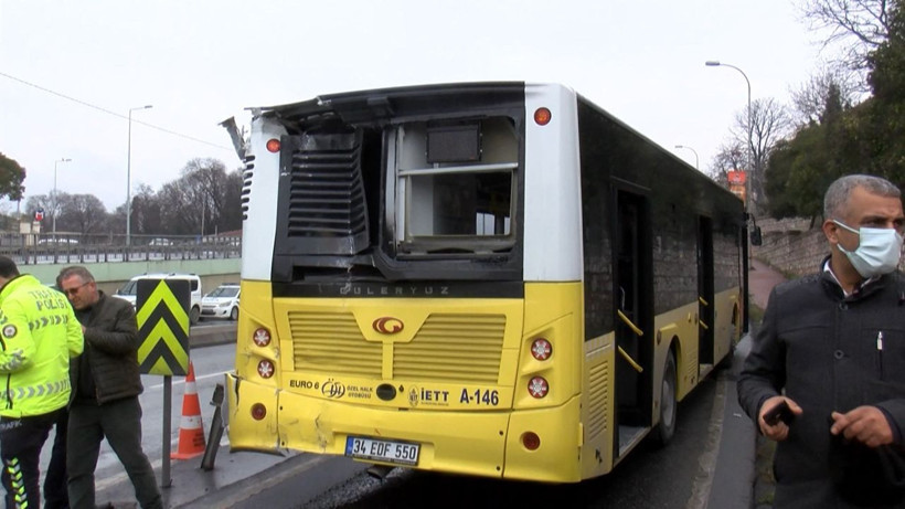 Fatih'te aynı gün ikinci İETT kazası! Son günlerde çok yaşanıyor dikkatler çevrildi - Resim: 3