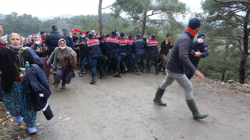 Aydın Germencik'te siyanürle altın aranacağı iddiası köylüleri ayağa kaldırdı - Resim: 2